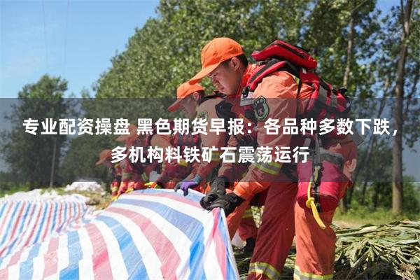 专业配资操盘 黑色期货早报：各品种多数下跌，多机构料铁矿石震荡运行