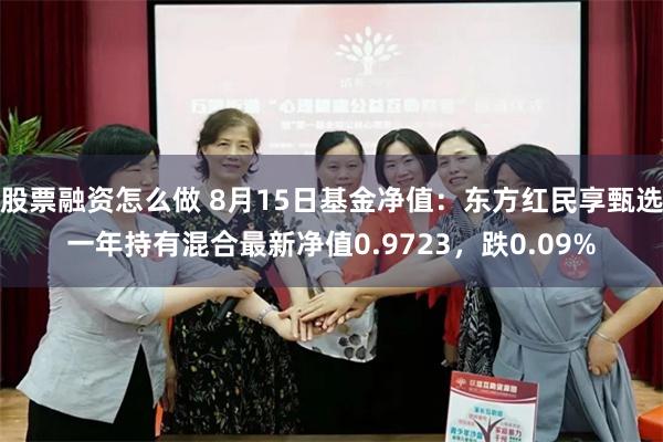 股票融资怎么做 8月15日基金净值：东方红民享甄选一年持有混合最新净值0.9723，跌0.09%