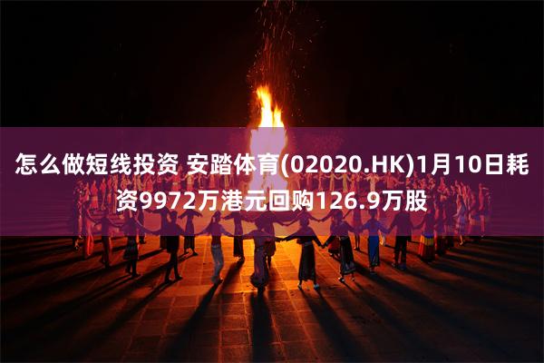 怎么做短线投资 安踏体育(02020.HK)1月10日耗资9972万港元回购126.9万股